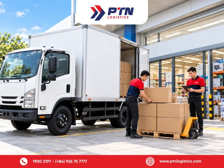 Phối hợp với đơn vị vận chuyển và đơn vị giao hàng chặng cuối